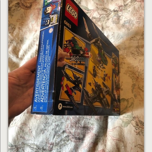 Vtg LEGO 6863 Batman Batwing Battle Over Gotham RETIRED Rare Set SEALED NEW - Picture 8 of 8